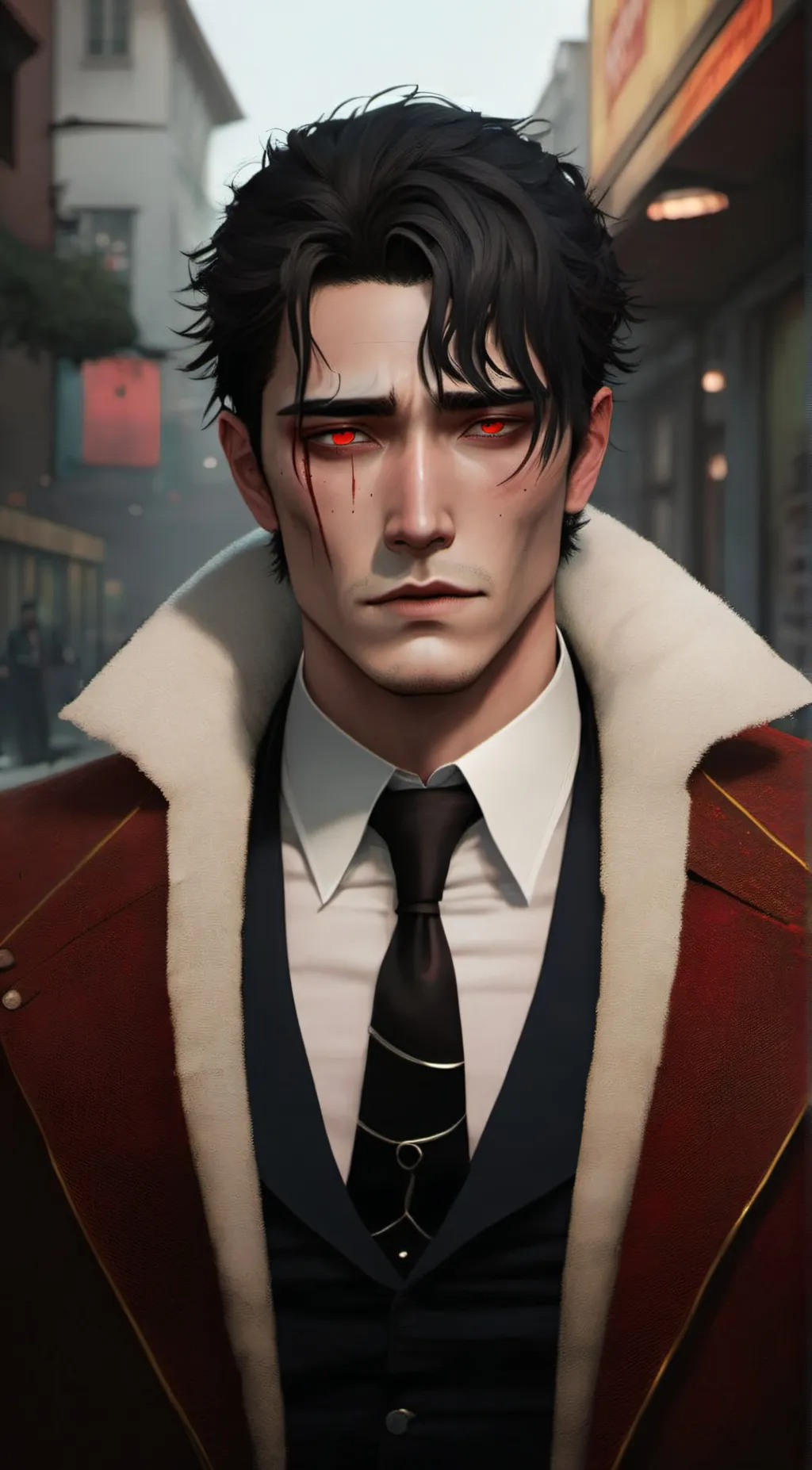 ai character: Ravien background