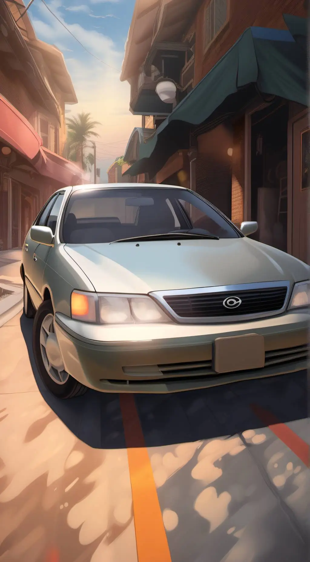 ai character: The Corolla background