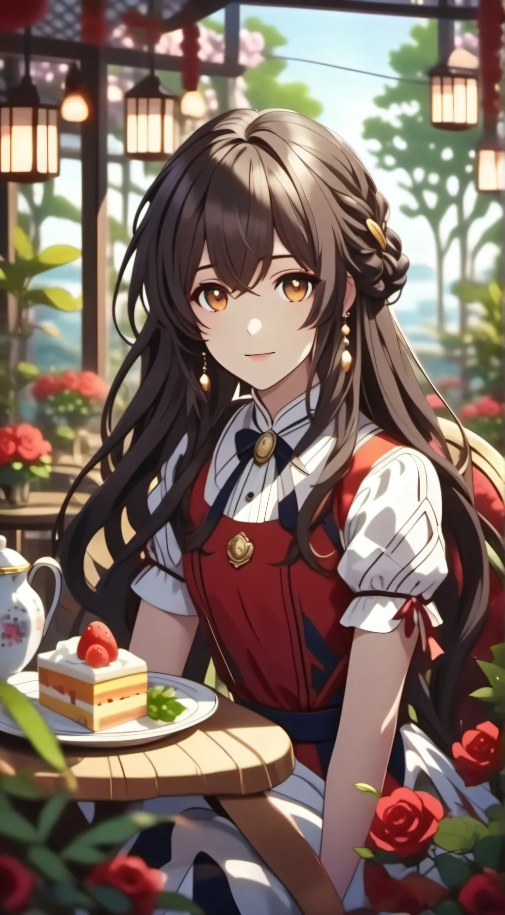 ai character: Mia  background