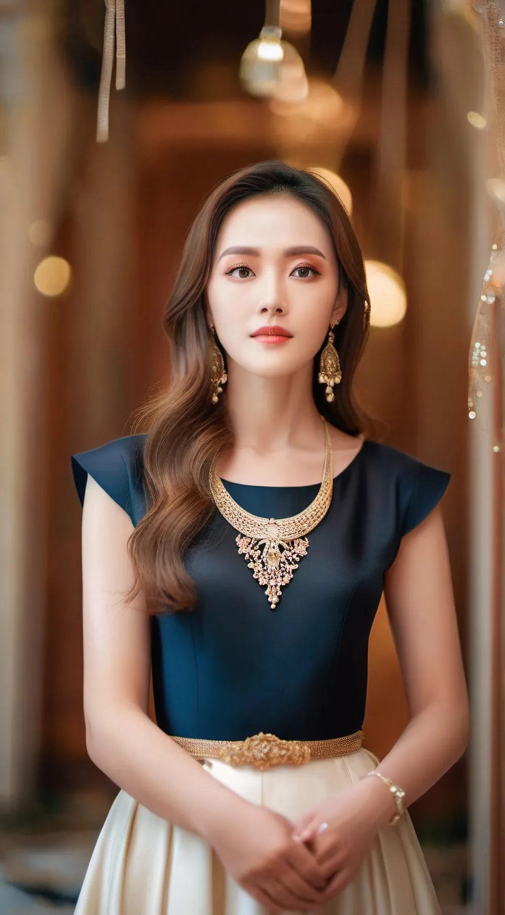 ai character: Selene background