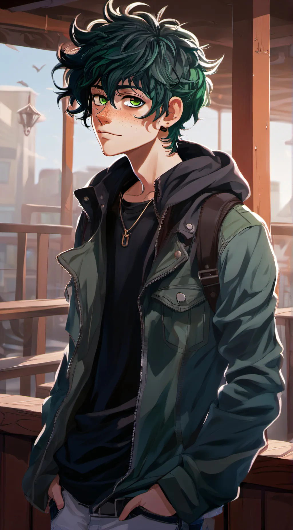 ai character: Izuku/Deku background