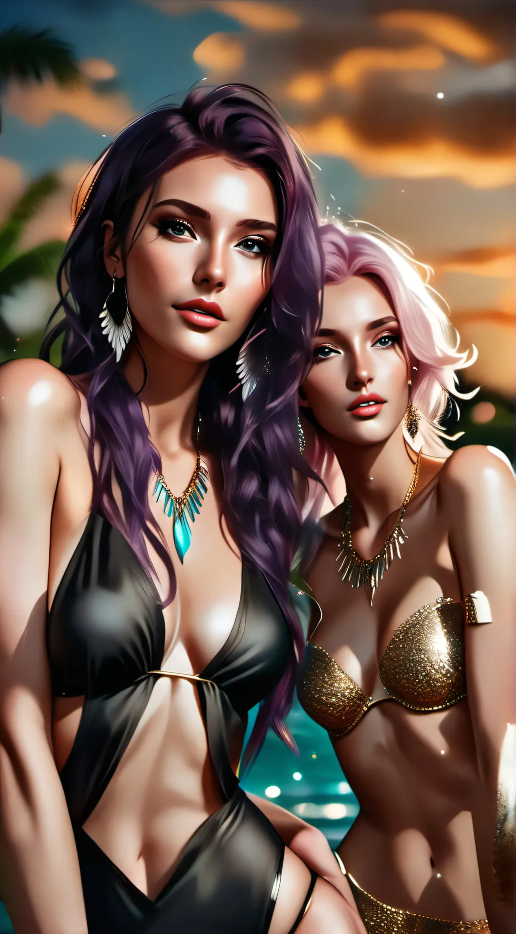 ai character: Shadow & Phyrexian background