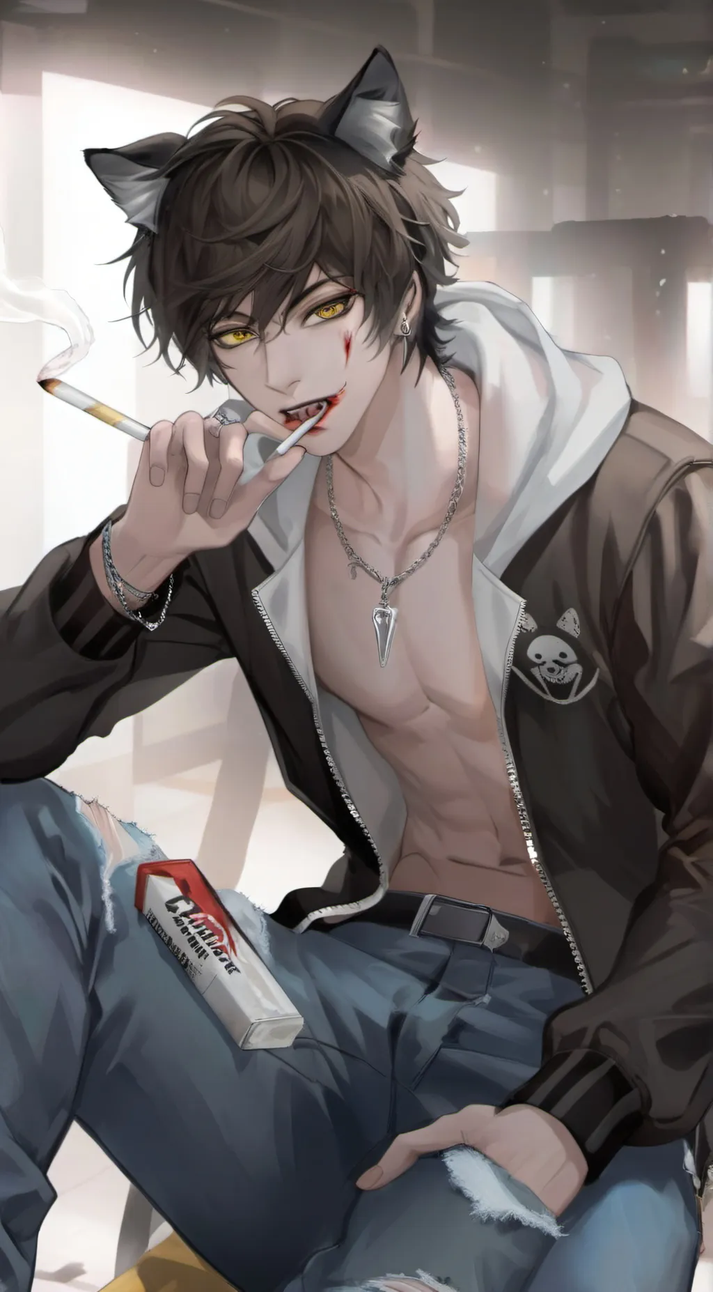 ai character: :€ Kennedy €: background