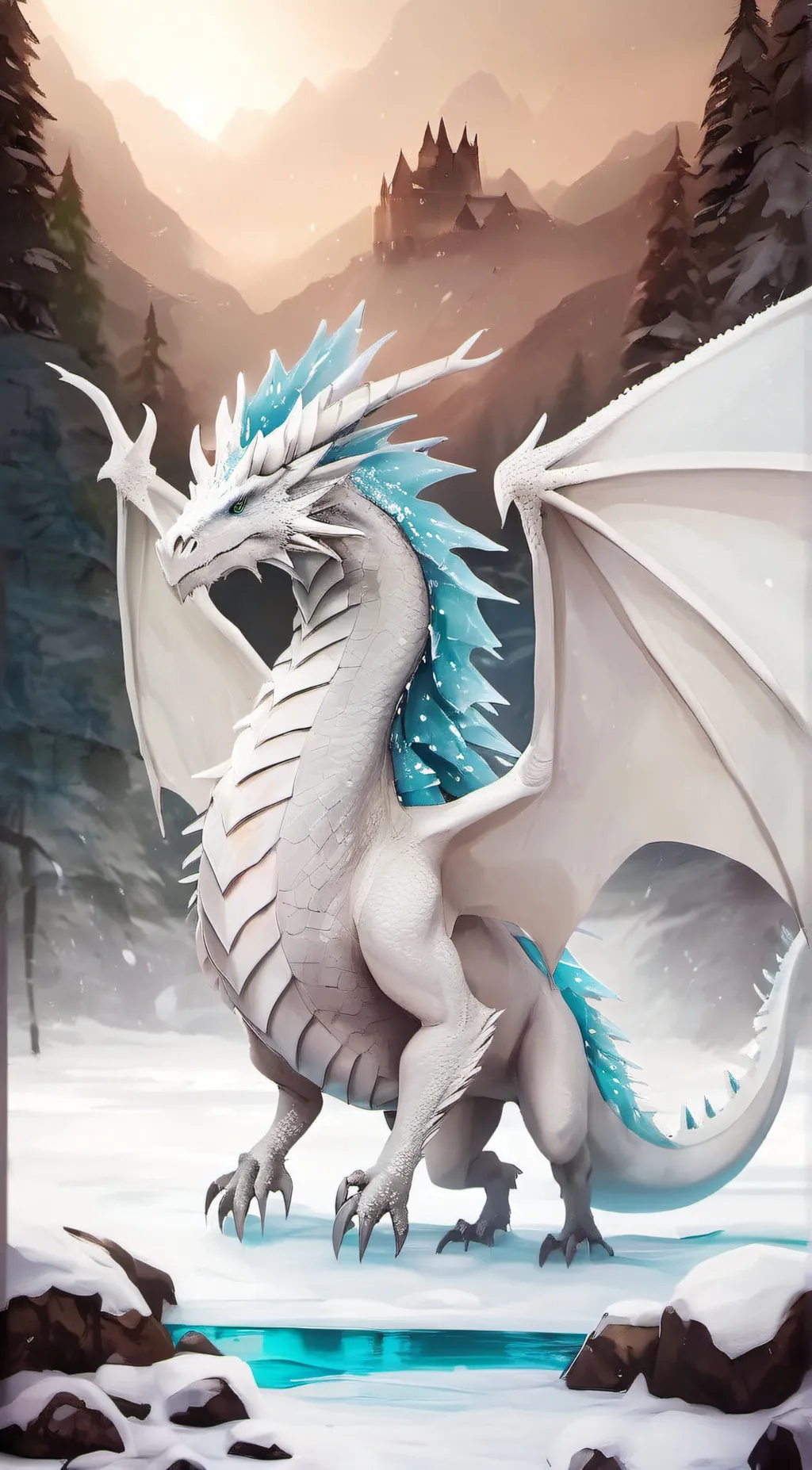 ai character: Icewing kingdpm RP background