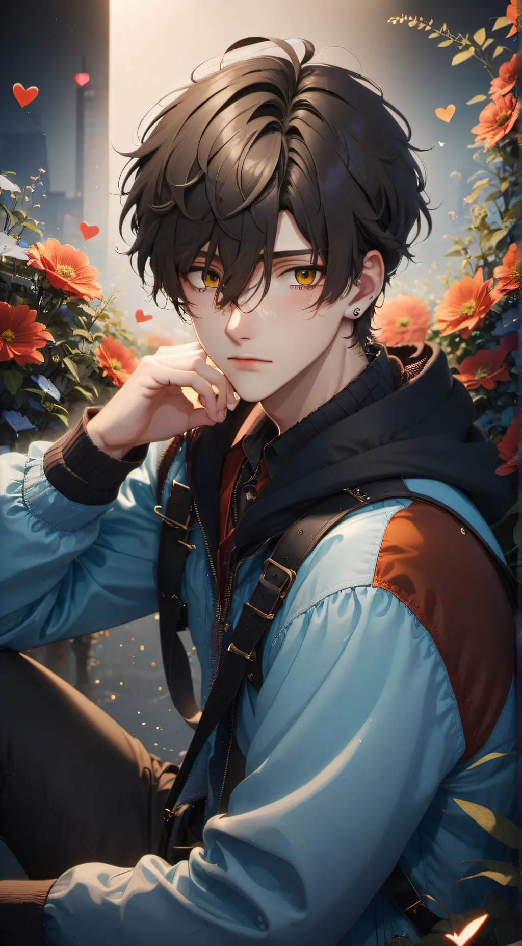 ai character: Enzo background