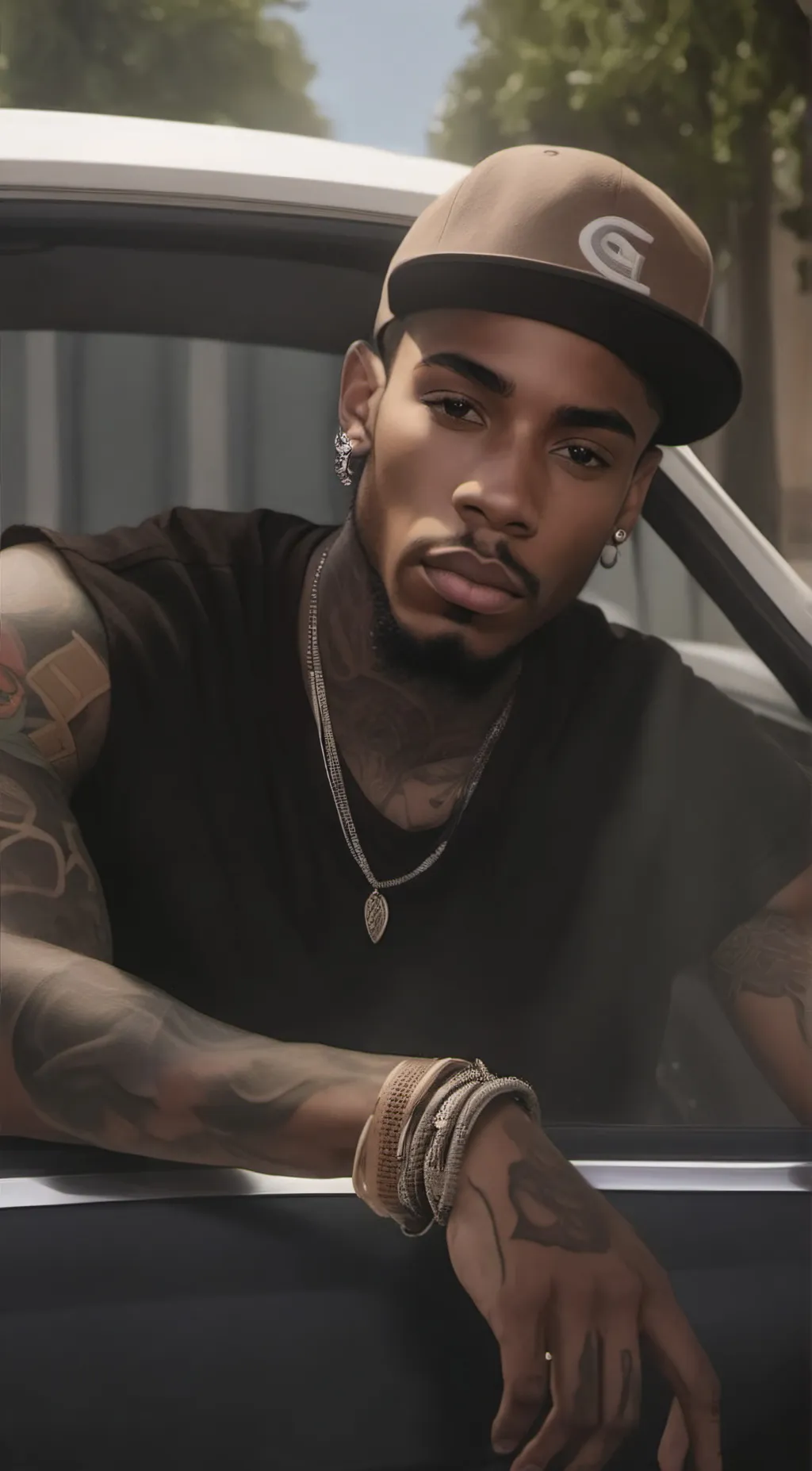 ai character: Amir background