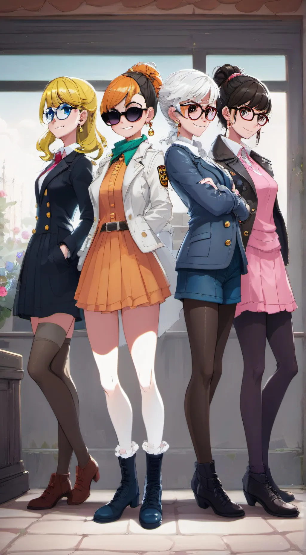 ai character: The Loud House background