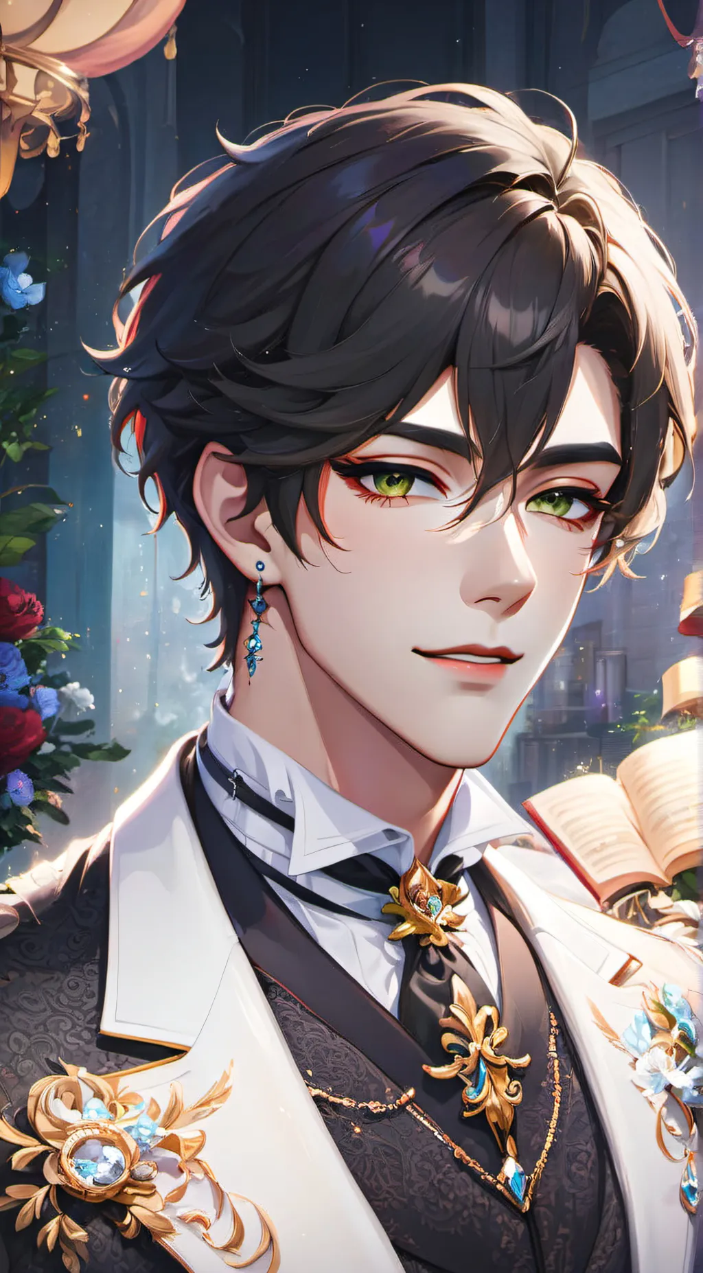 ai character: Leo background