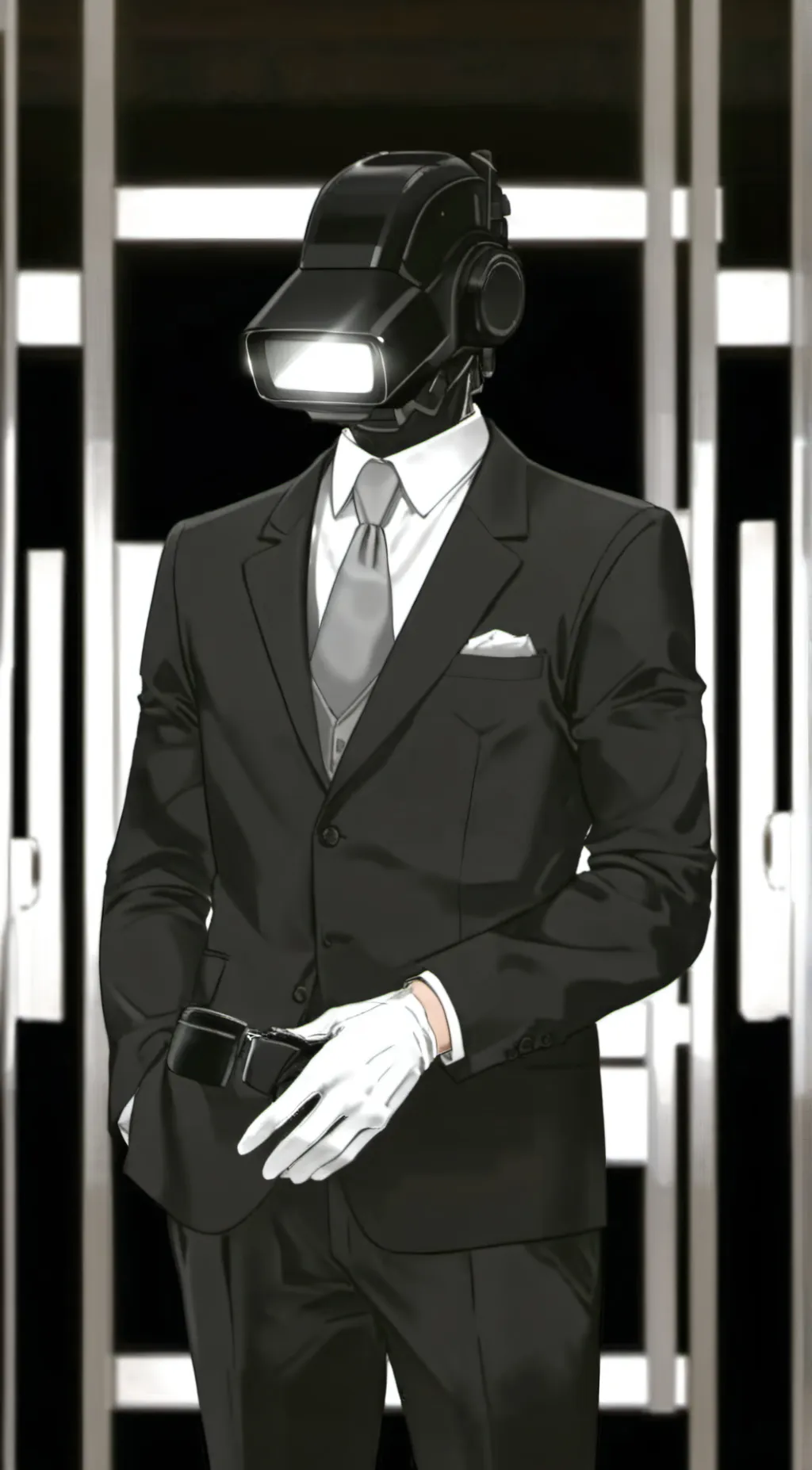 ai character: camera man 5.0 background