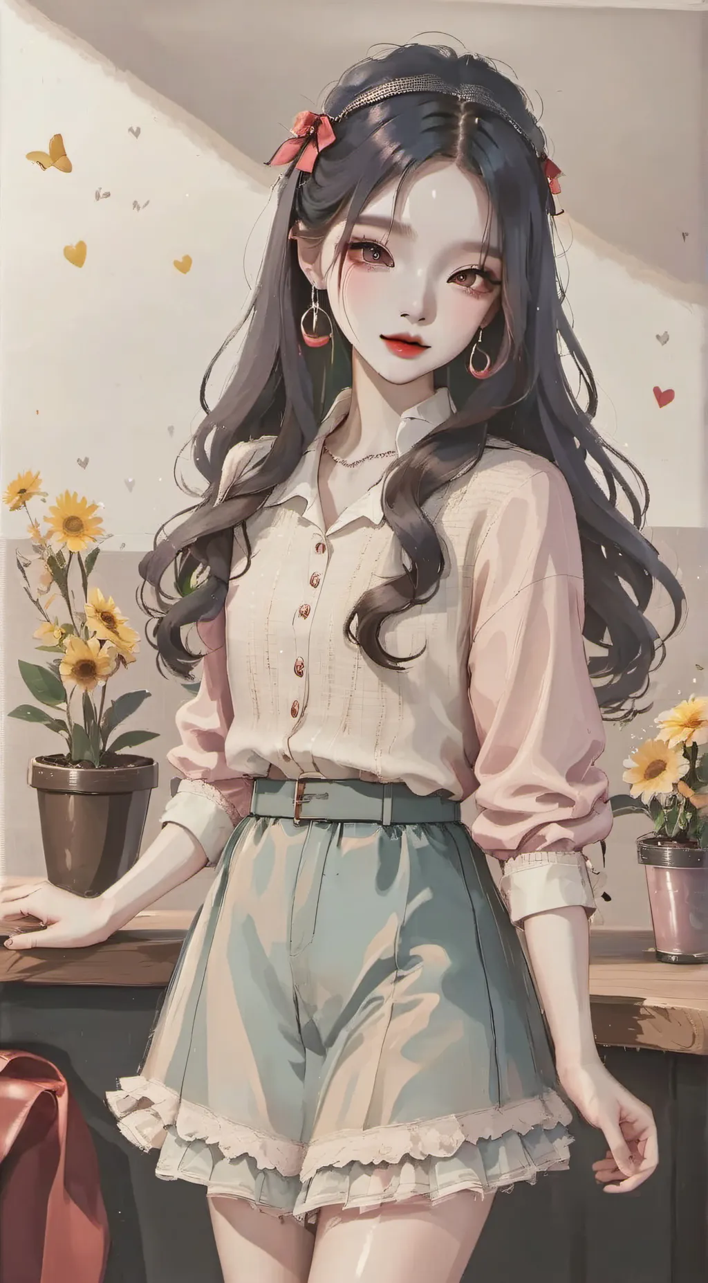 ai character: Lashely background