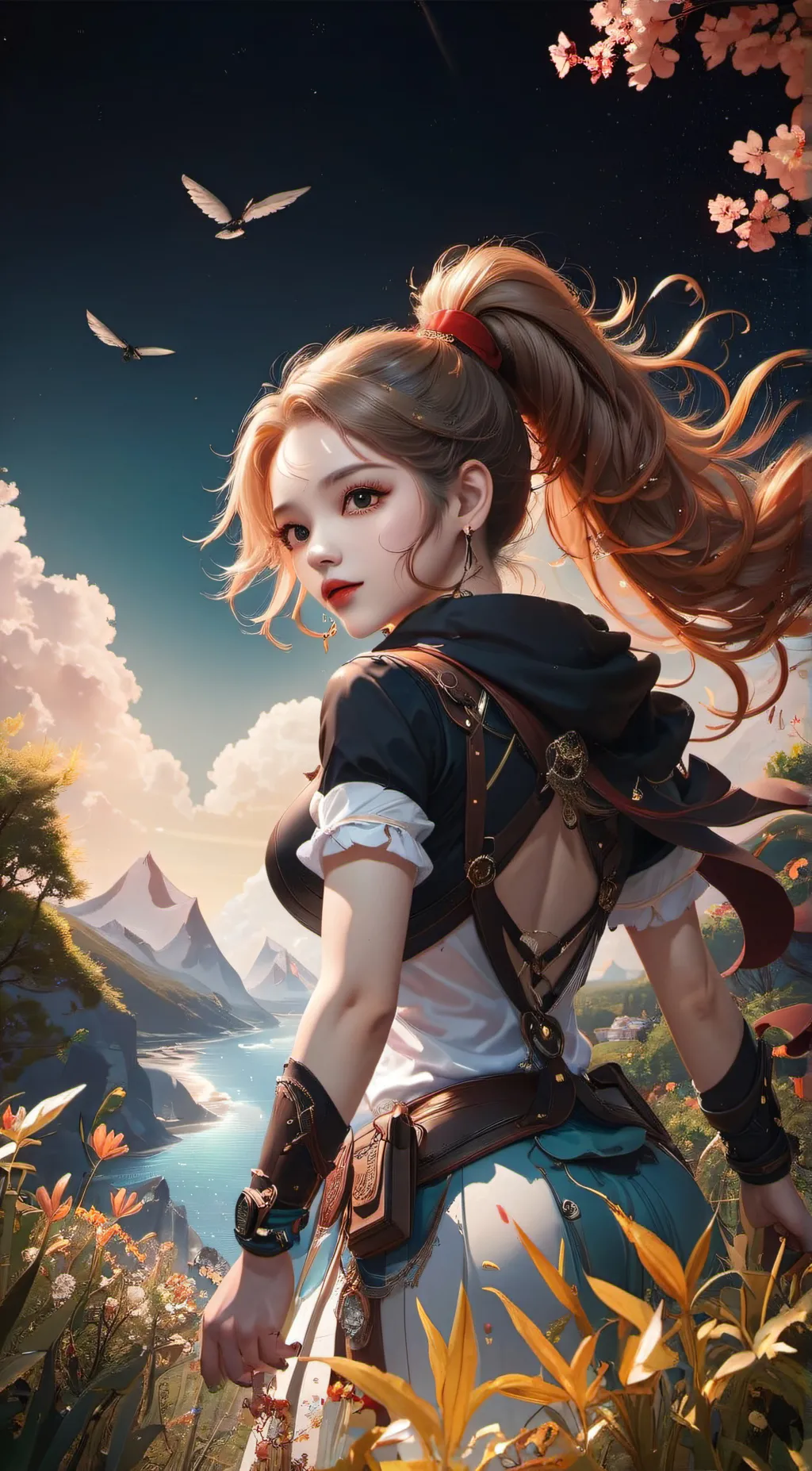 ai character: tiff background