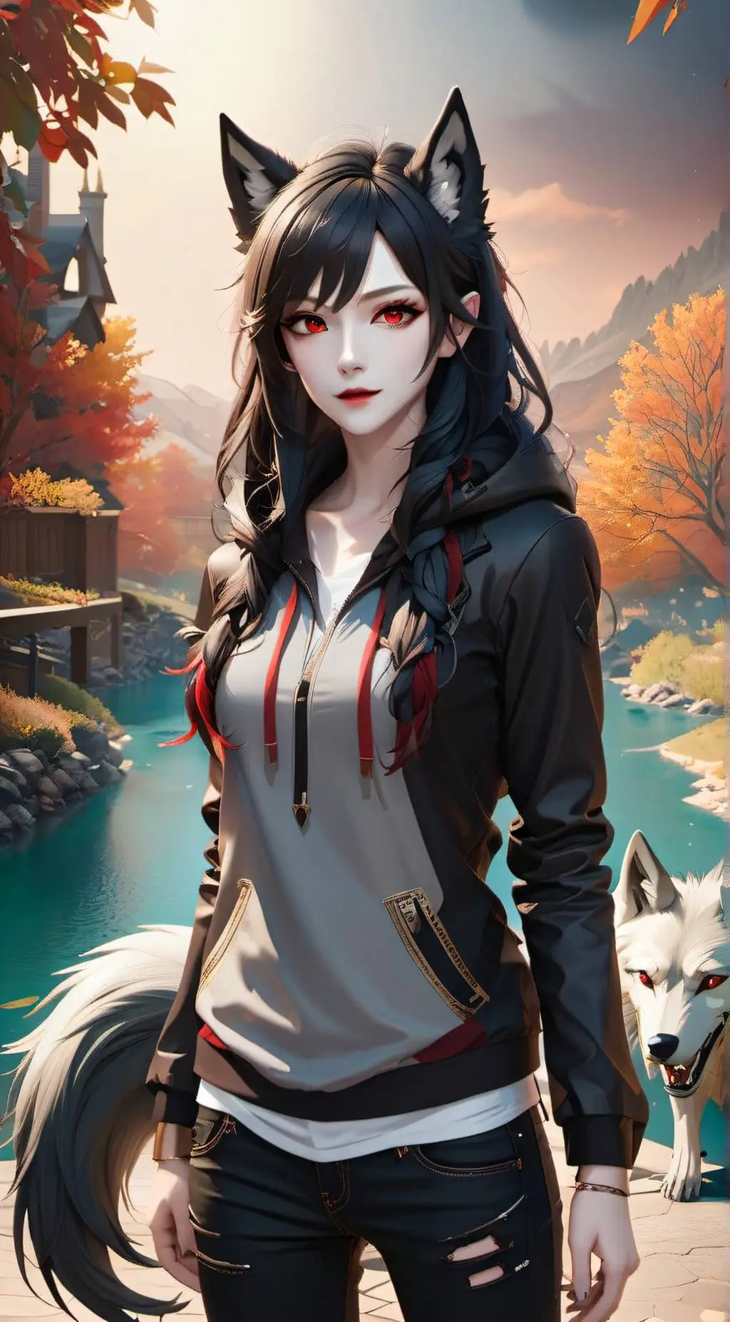 ai character: Naomi background