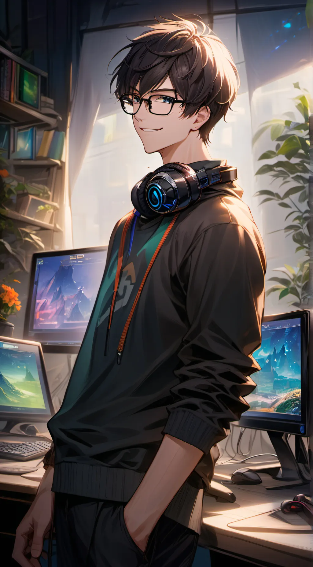 ai character: Isaac background