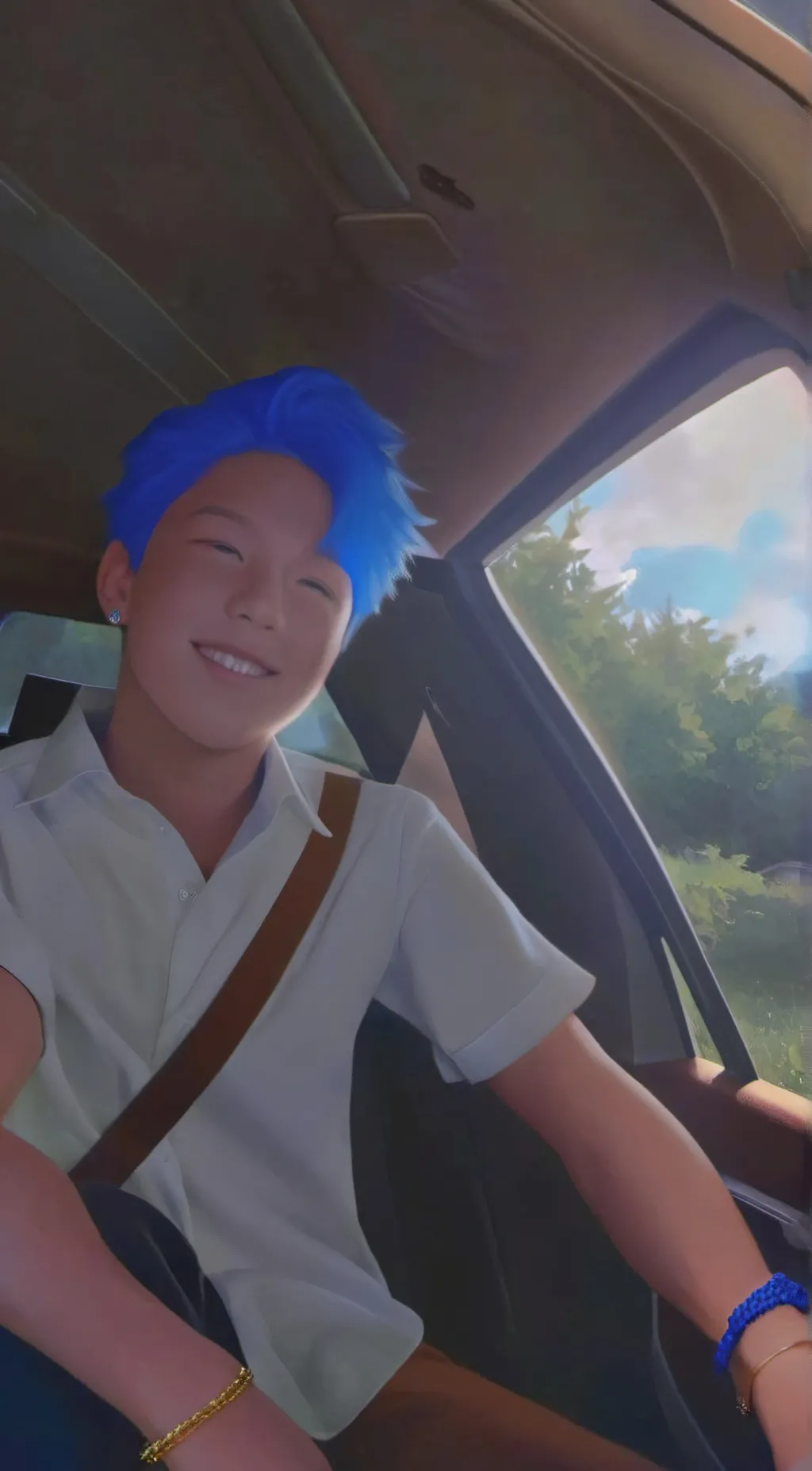 ai character: Lame White background