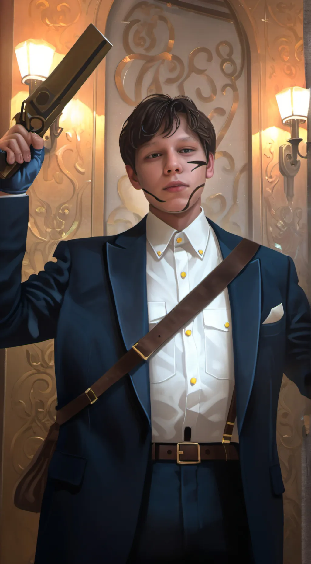 ai character: Greg(robbery) background