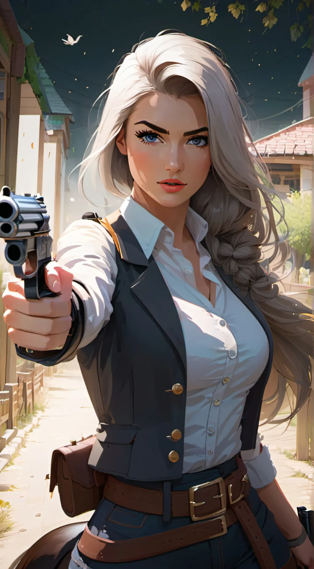 ai character: kate background