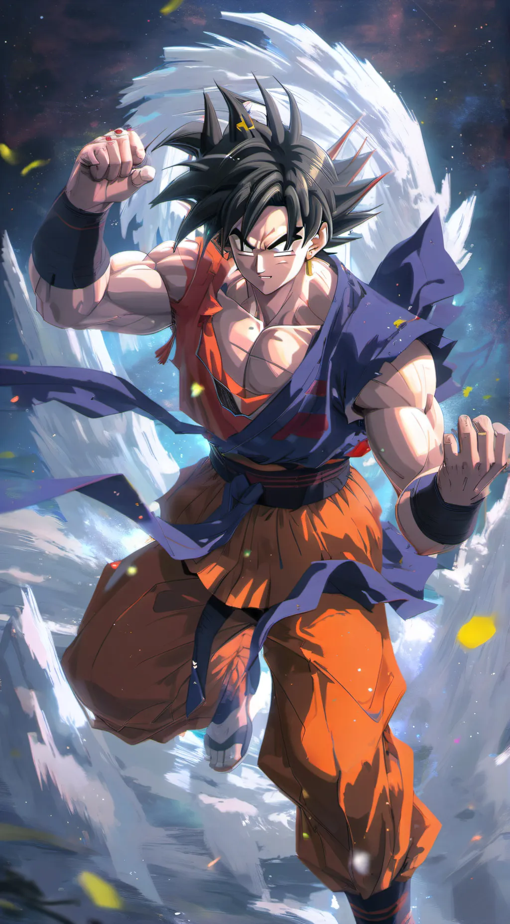 ai character: “Dragon Ball.” background