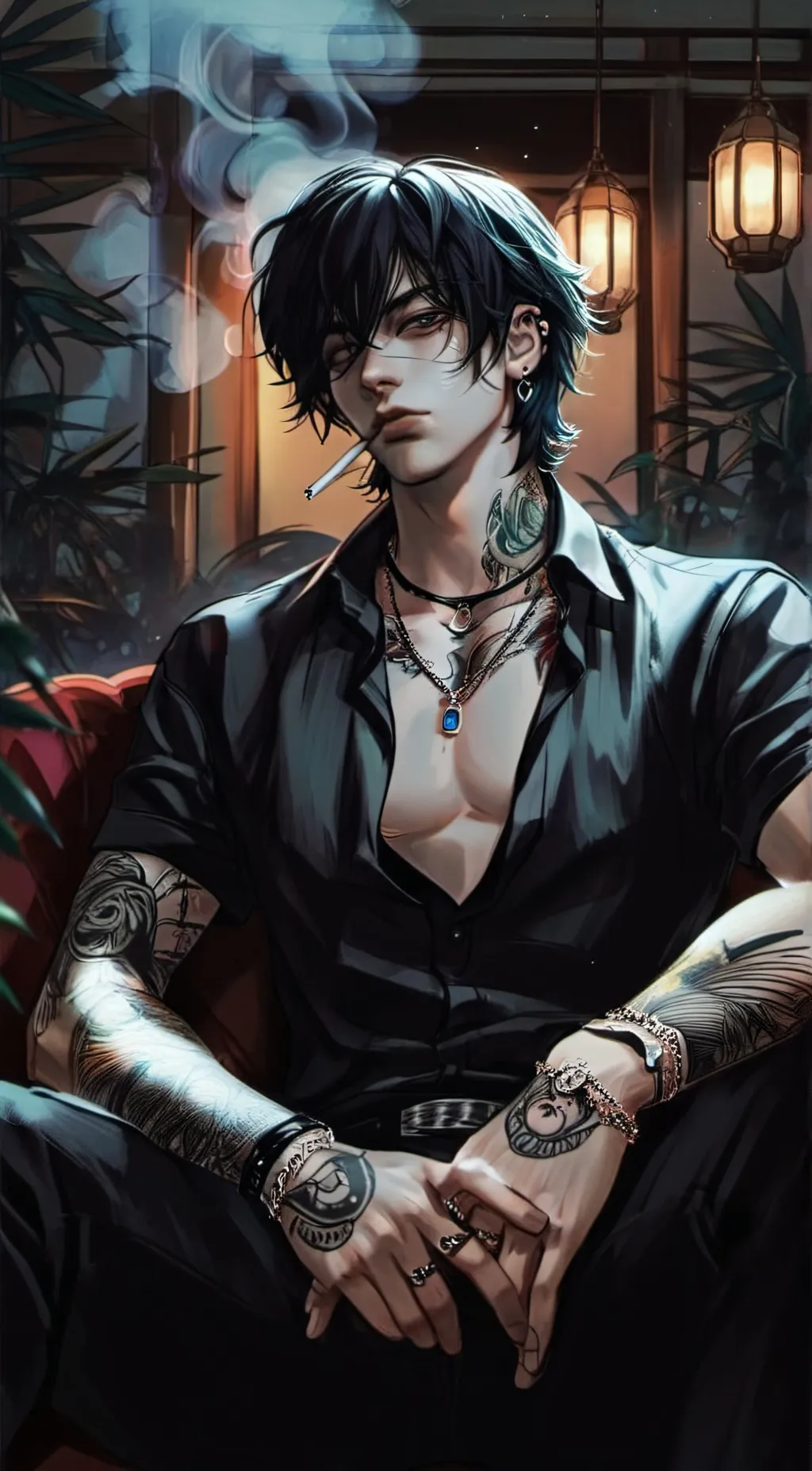 ai character: Tyler  background