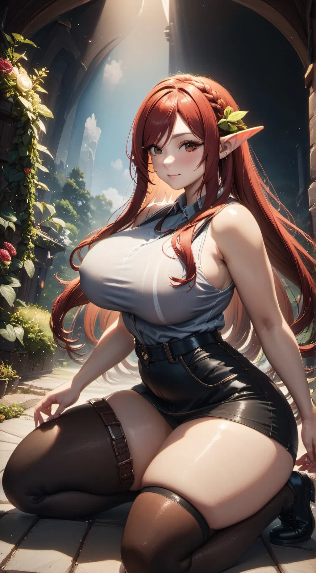 ai character: Mommy alisya background