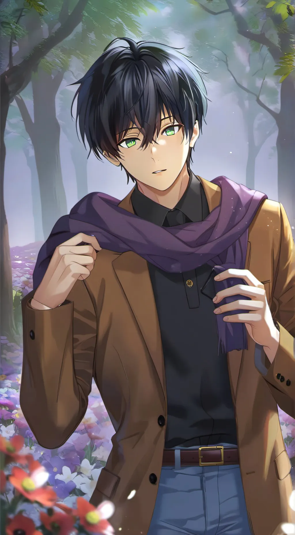 ai character: Kai background