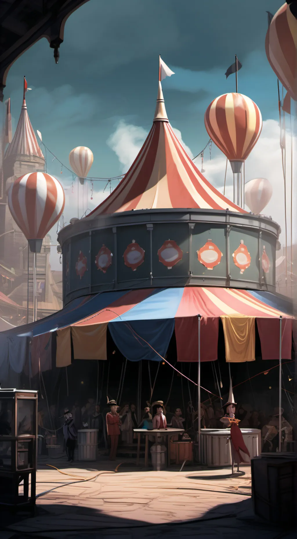 ai character: TADC background