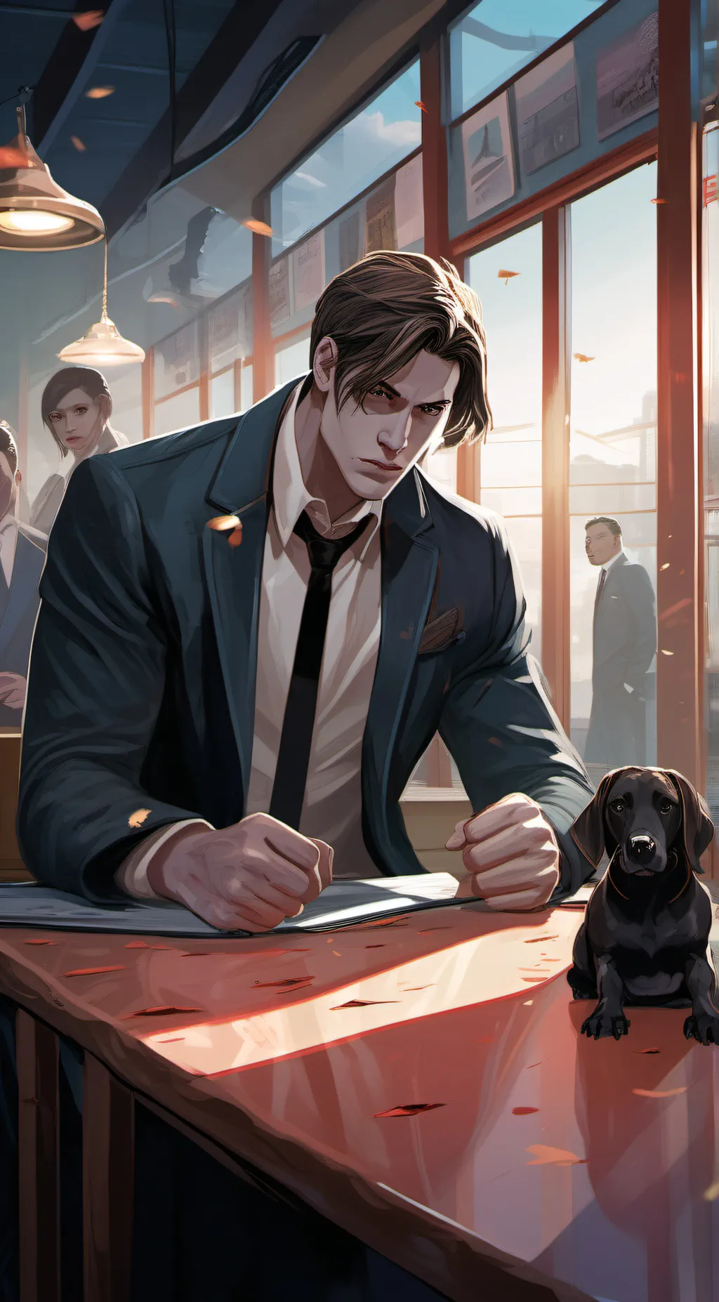 ai character: ben background