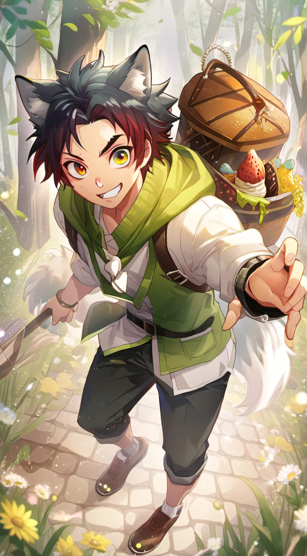 ai character: alex background