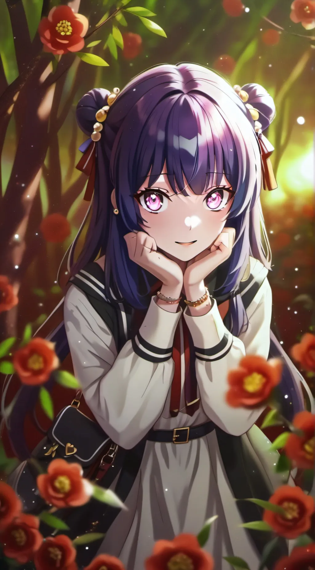 ai character: cute background