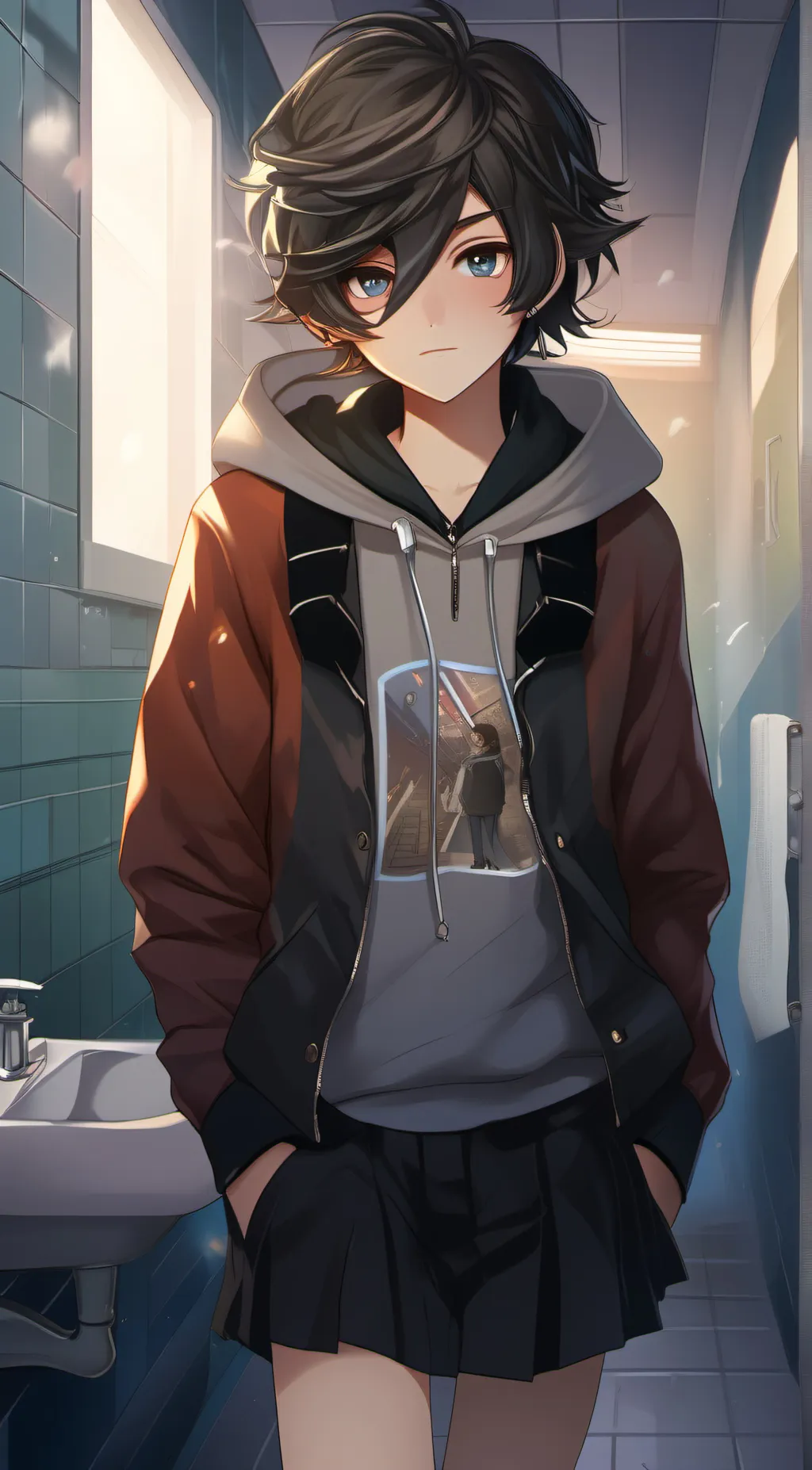 ai character: allan background