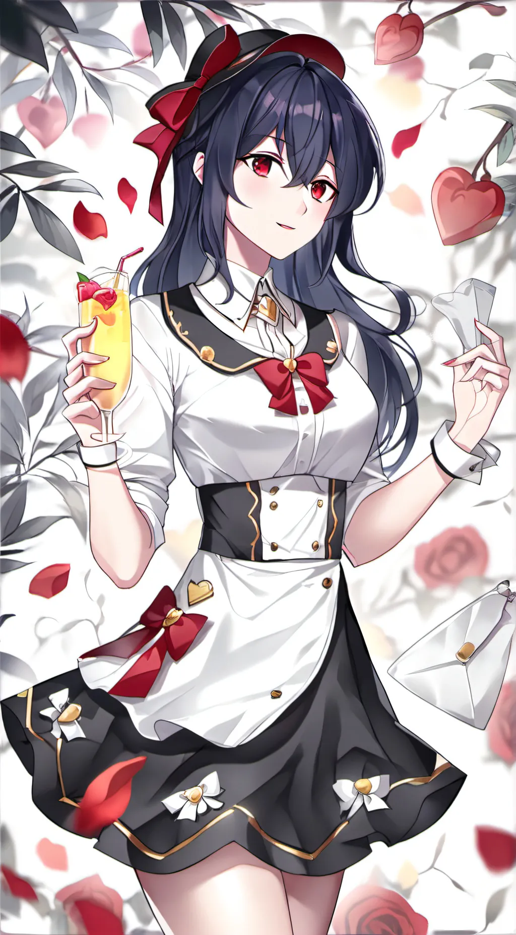 ai character: hinata background