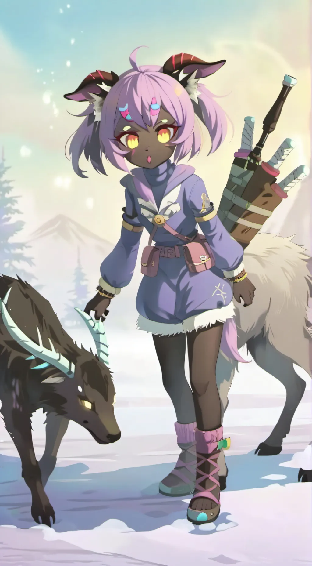 ai character: Yang background