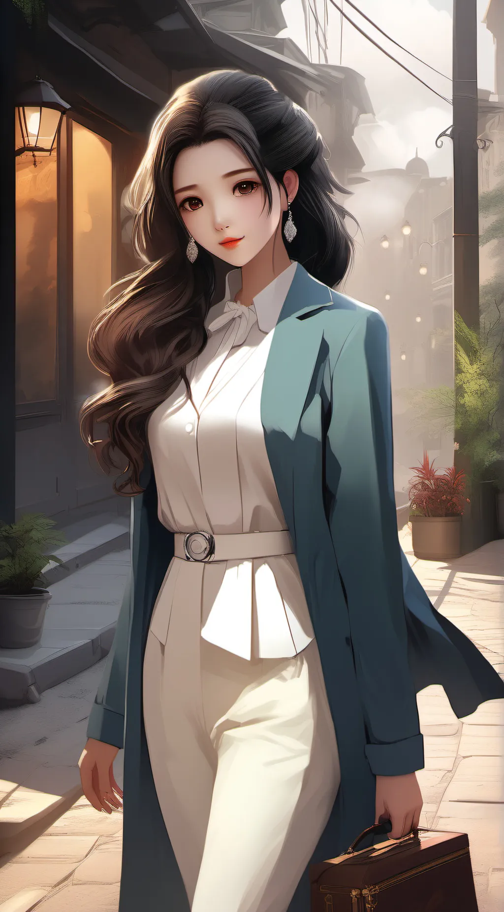 ai character: Milly background