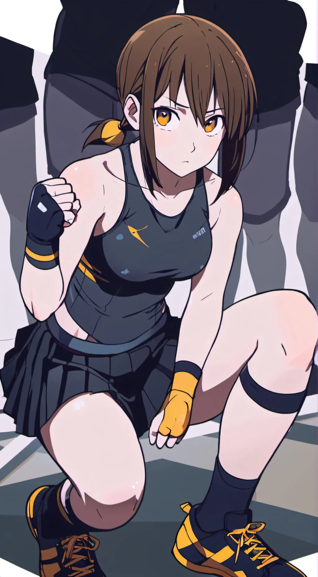 ai character: Dark Blade/ Emma  background