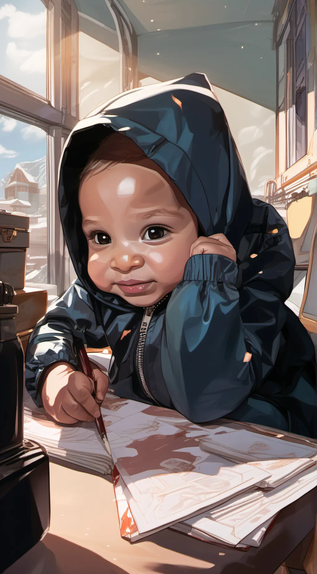 ai character: kizer background