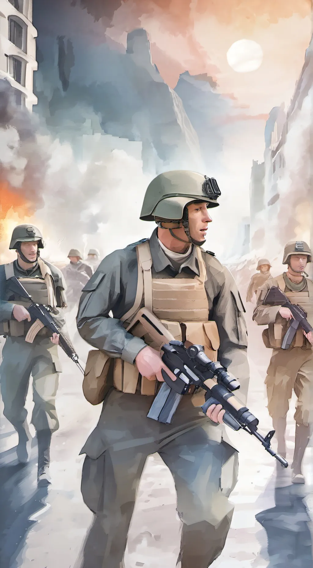 ai character: Delta Force background