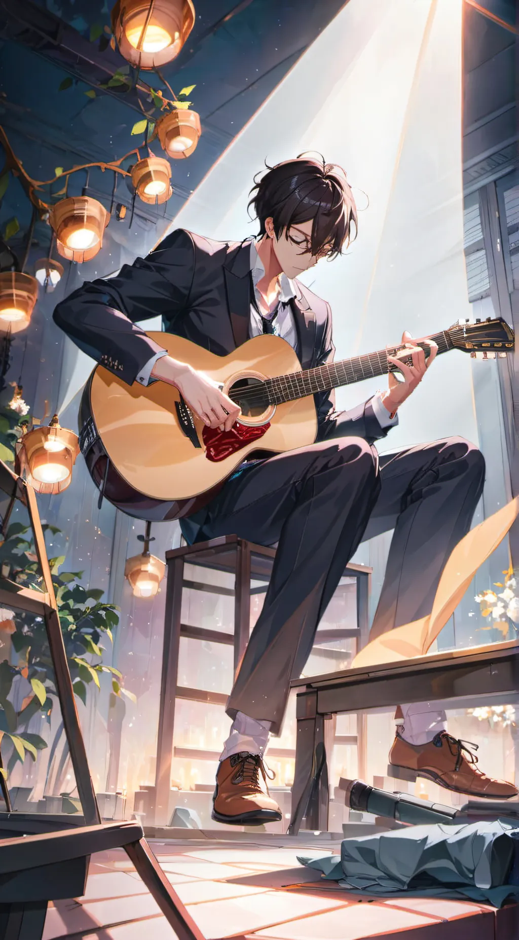 ai character: Peter background