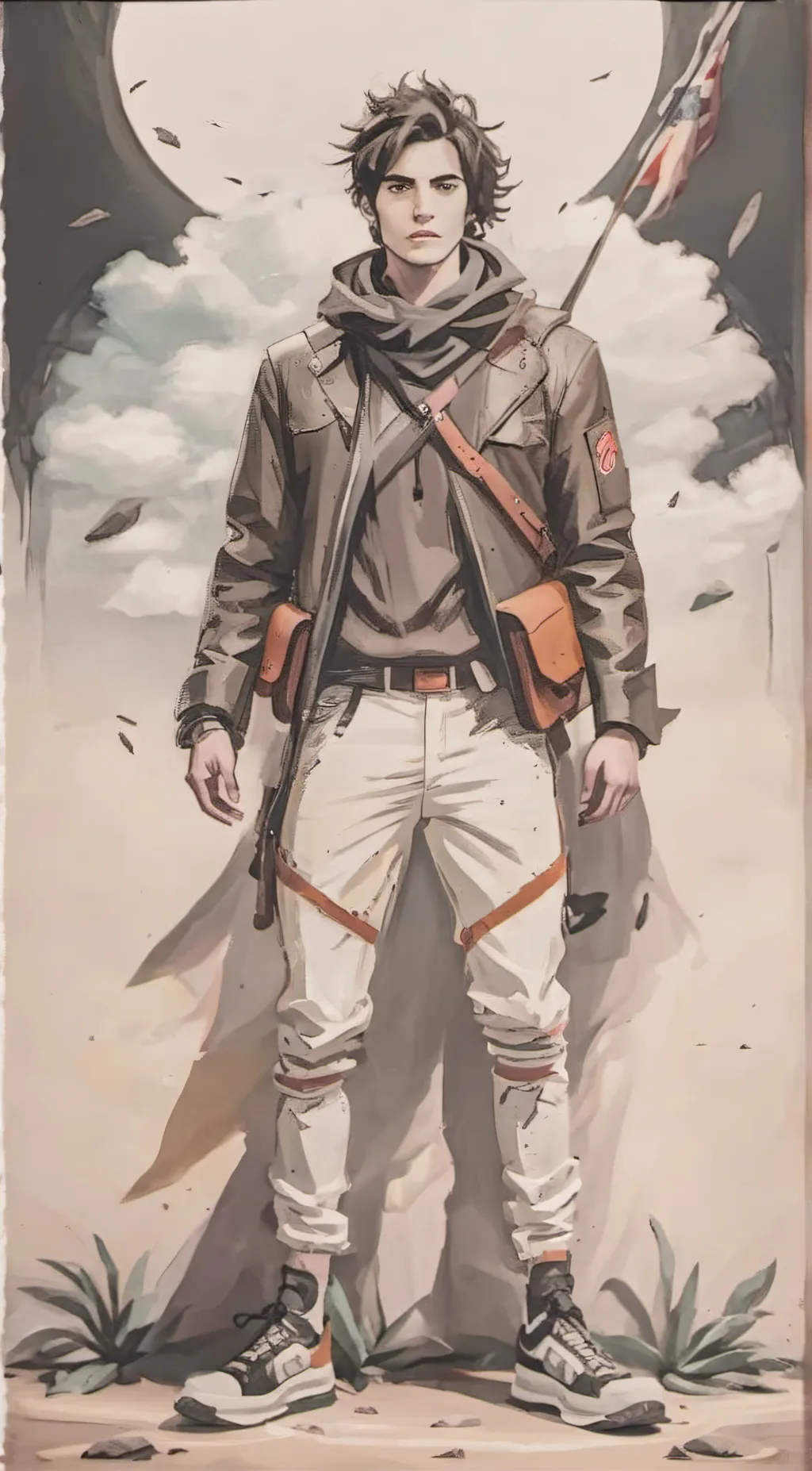 ai character: Mark  background