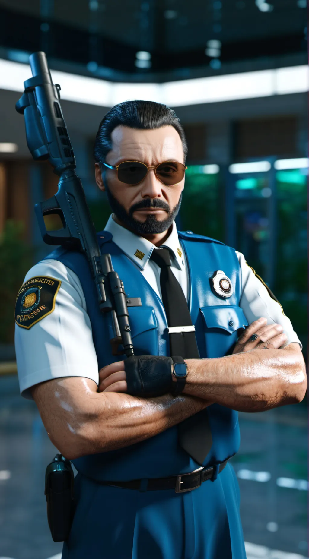 ai character: IDK background