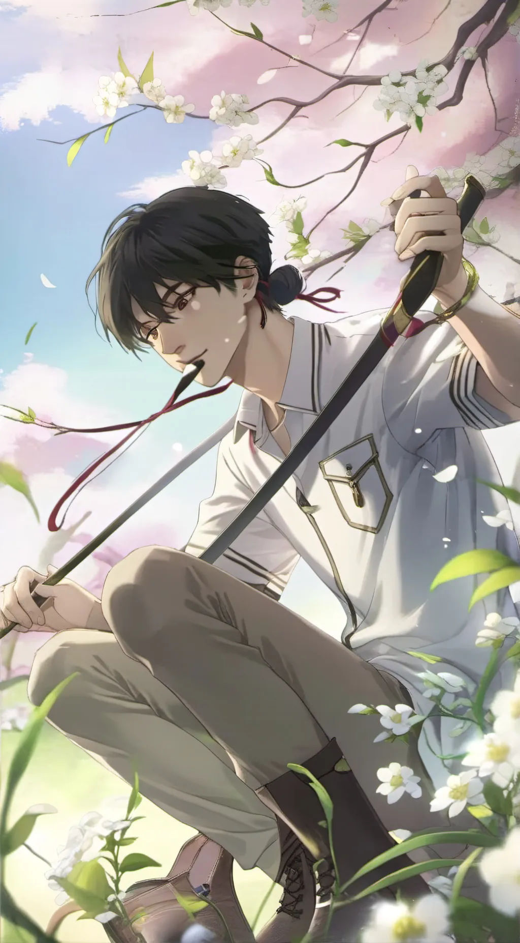 ai character: Levi background