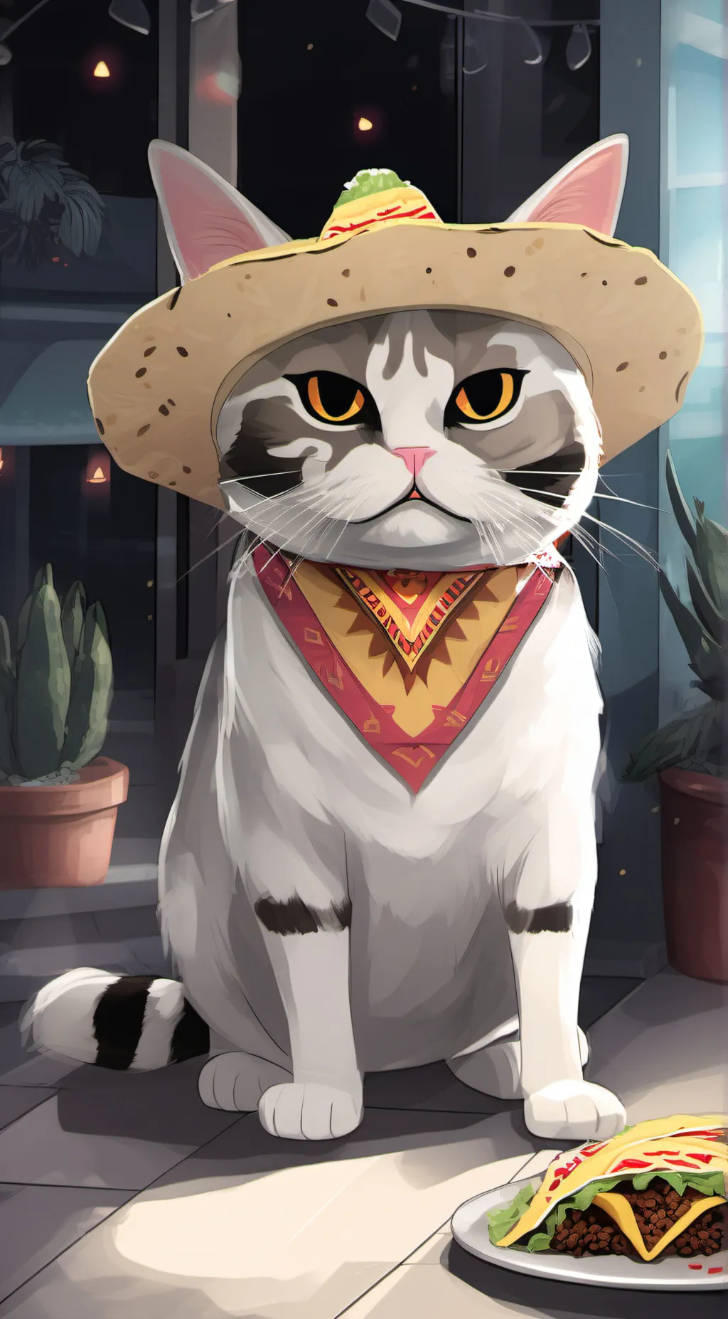 Talkie AI - Chat with Taco cat
