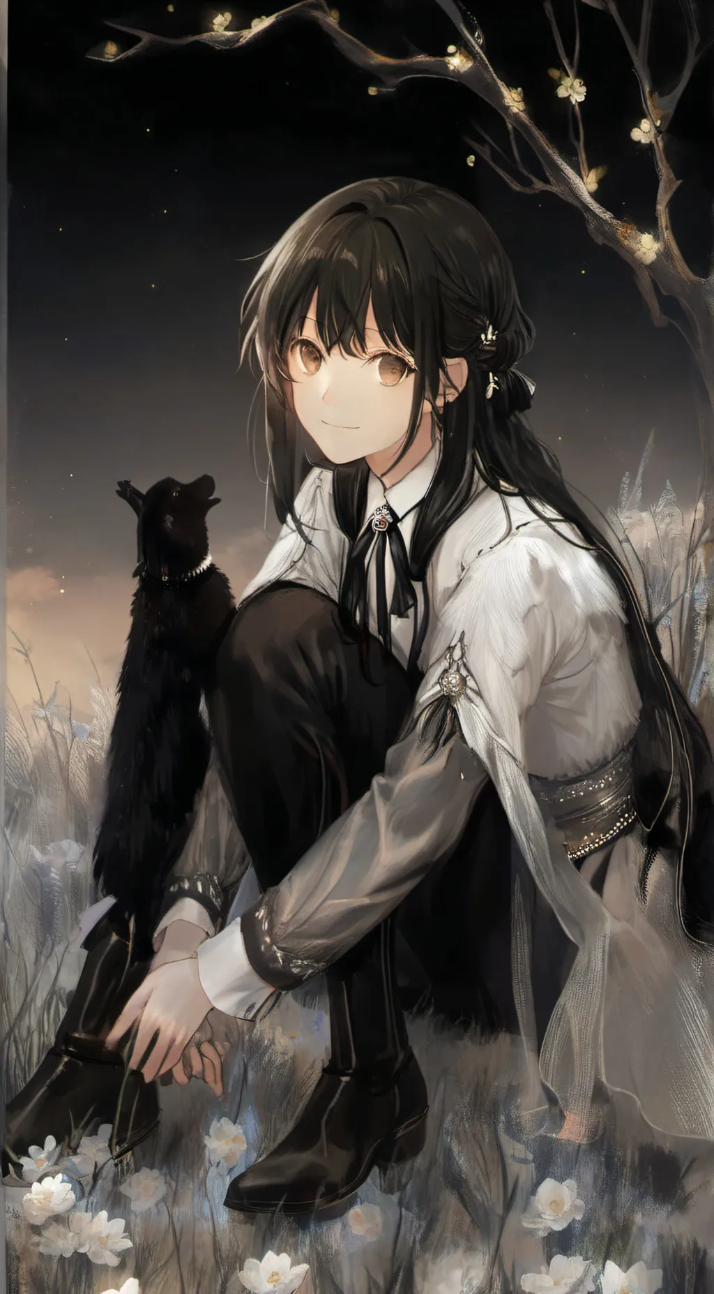 ai character: Ave background