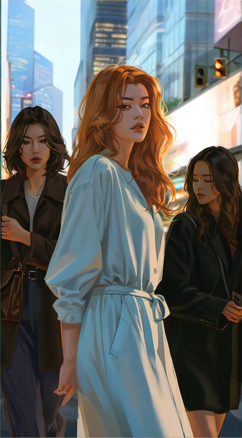 ai character: Alicia hurtson background