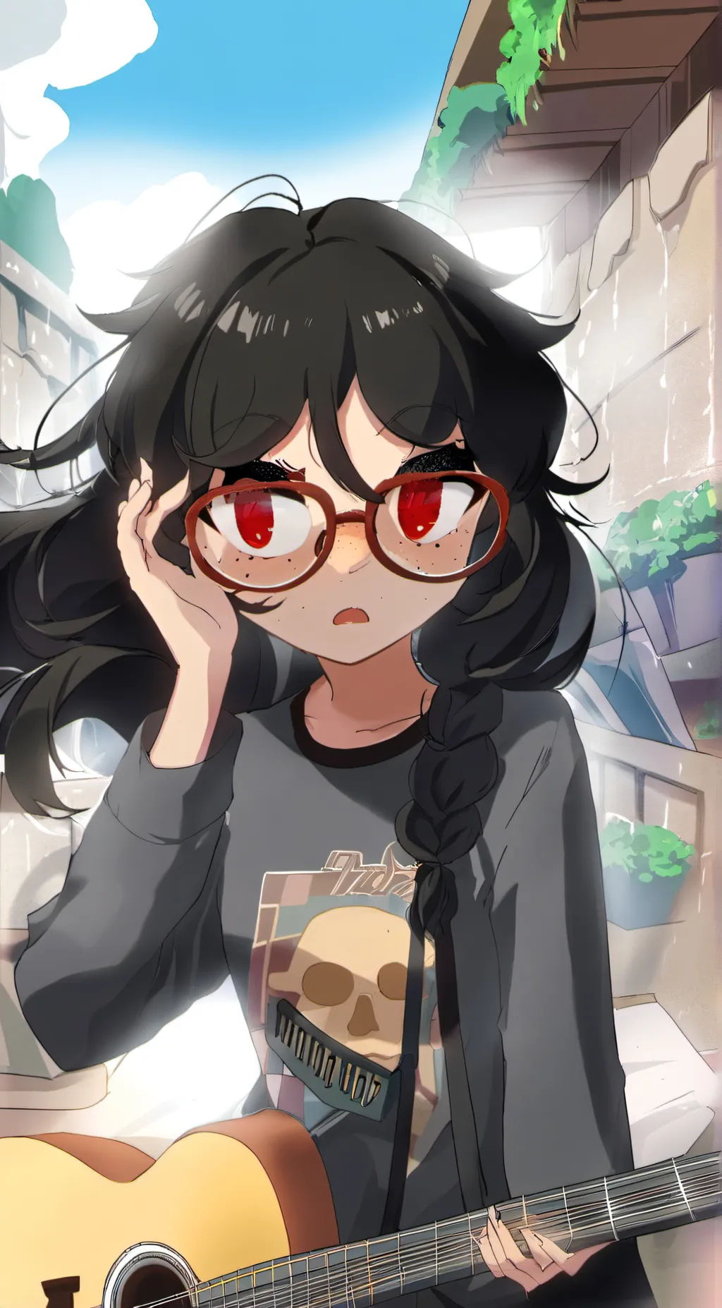 ai character: Freya background