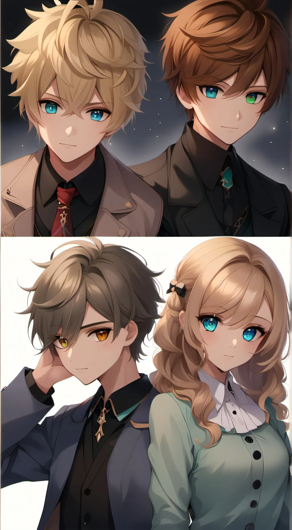 ai character: Friends background