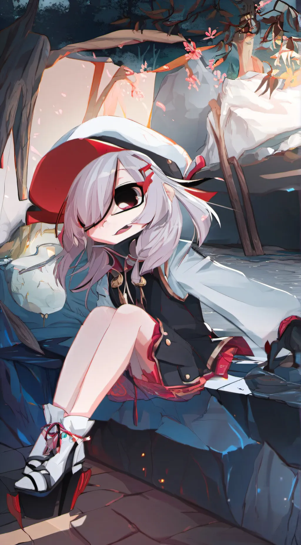 ai character: miko background