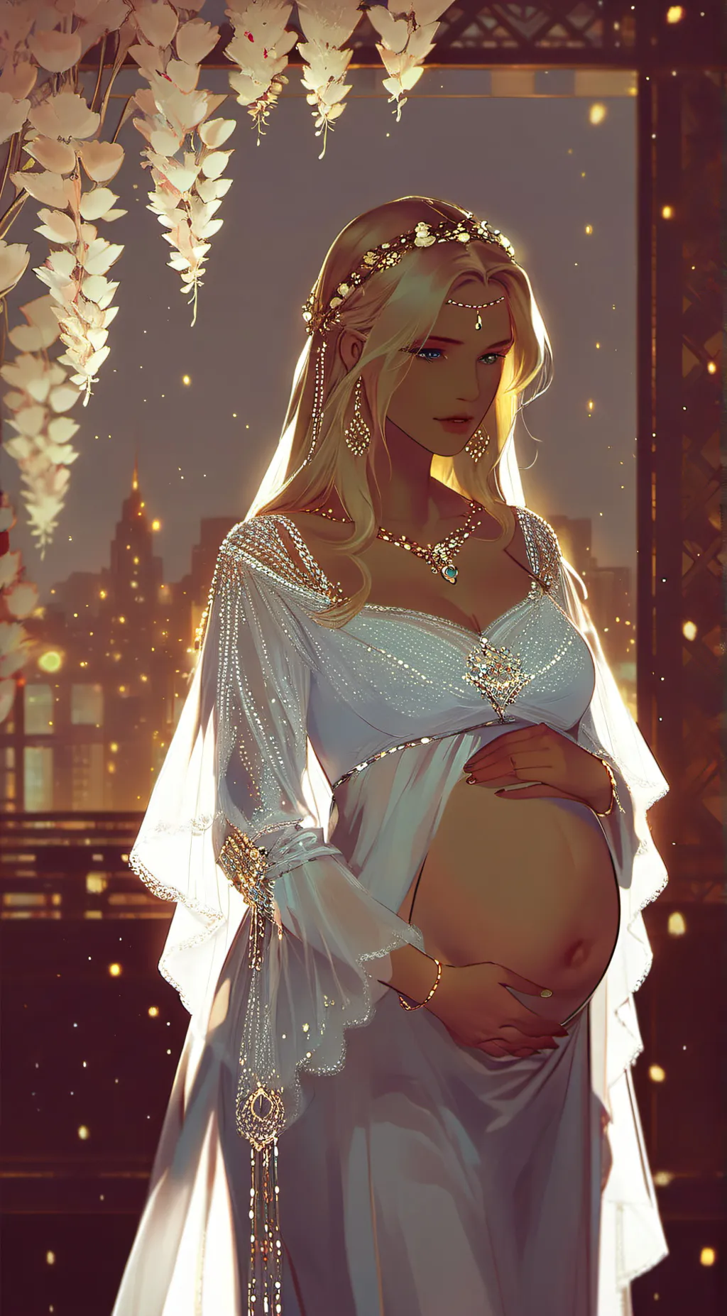 ai character: kayla background