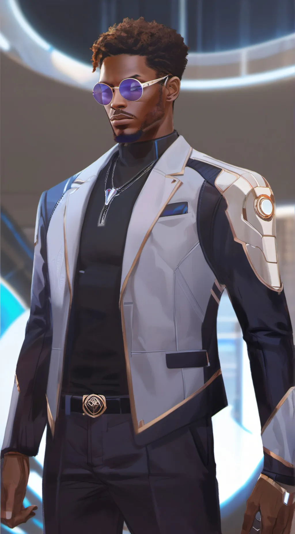 ai character: Hamilton  background