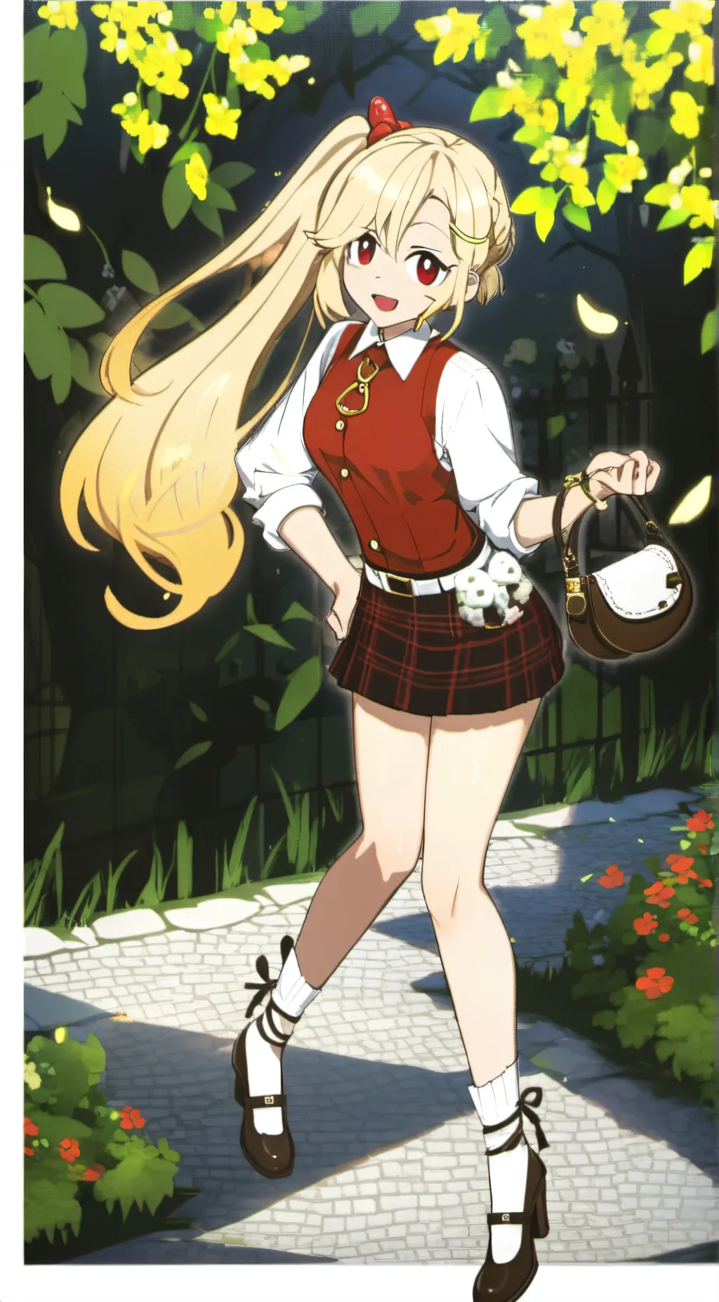 ai character: Heather background