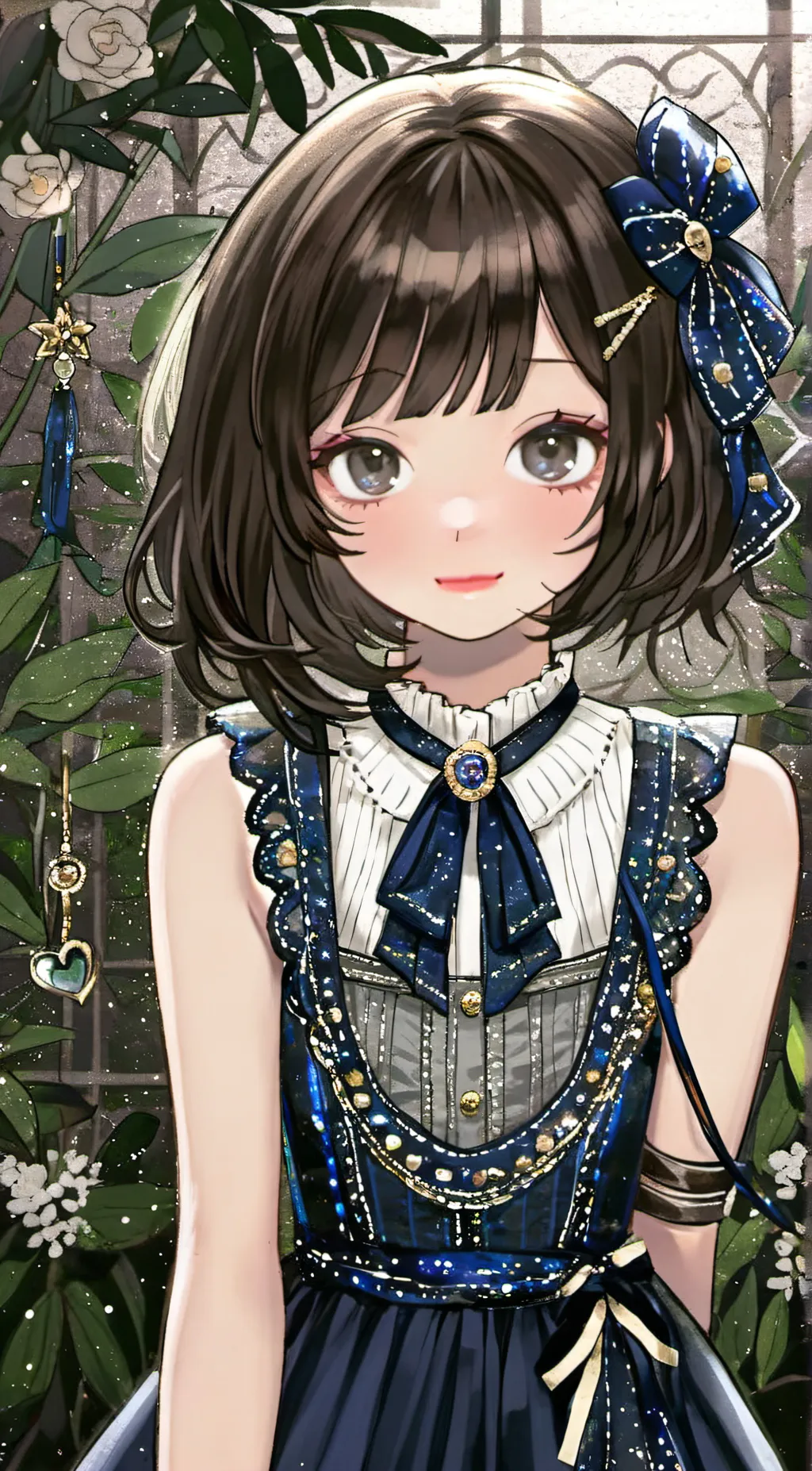 ai character: Rose background