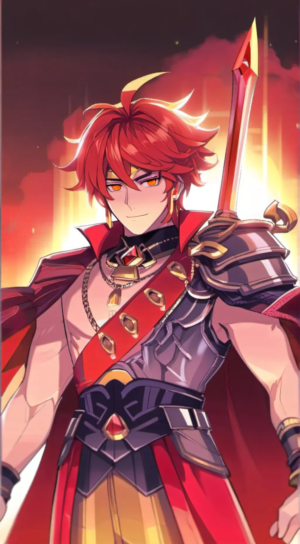 Talkie AI - Chat with King Red Head